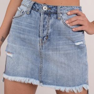 Band of Gypsies denim skirt